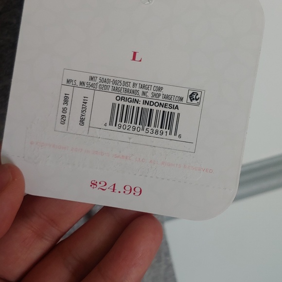 Ingrid & Isabel Maternity Ruffled Dress Shirt M/L - Picture 7 of 7